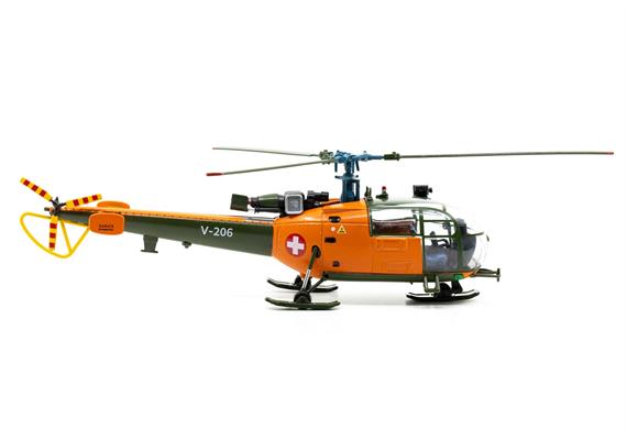 ACE 001529 Alouette III Schweizer Luftwaffe V-206 - Massstab 1:72 | Bild 4