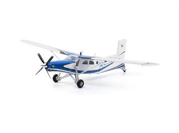 ACE 001618 Pilatus PC-6 HB-FKM Para Centro Locarno blau - Massstab 1:72