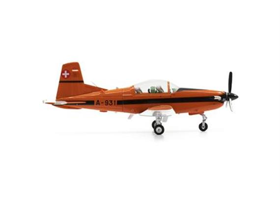 ACE 001716 Pilatus PC-7 A-931 Ursprungsbemalung orange - Massstab 1:72 | Bild 5