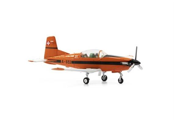 ACE 001717 Pilatus PC-7 A-932 Ursprungsbemalung orange - Massstab 1:72 | Bild 5