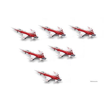 ACE 001808 Northrop F-5E Tiger II Patrouille Suisse Geschenkset - Massstab 1:200
