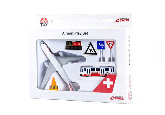 ACE 002201 Airport Play Set Swiss | Bild 6