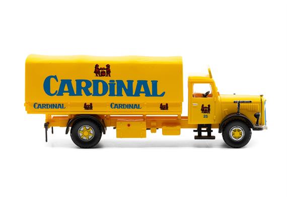 ACE 002371 Saurer S4C Pritsche-Plane Cardinal - H0 (1:87) | Bild 4