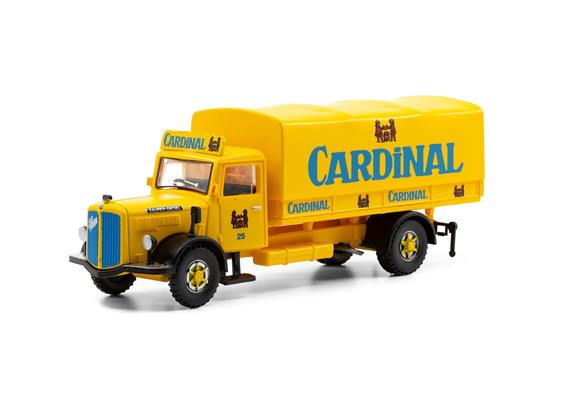 ACE 002371 Saurer S4C Pritsche-Plane Cardinal - H0 (1:87) | Bild 1