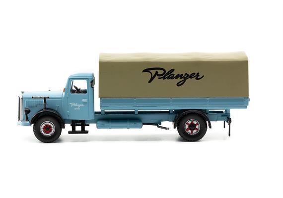 ACE 002373 Saurer S4C Pritsche-Plane Planzer Transporte - H0 (1:87) | Bild 6