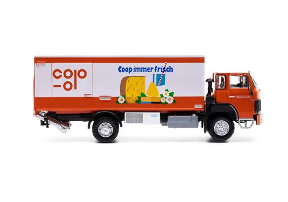ACE 002387 Saurer D290B F4x2 Frigo Coop Käse - H0 (1:87) | Bild 4