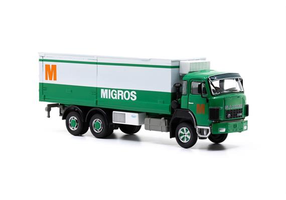 ACE 002389 Saurer D330B F6x4 Frigo Migros - H0 (1:87) | Bild 3