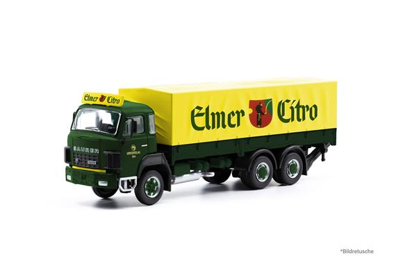 ACE 002391 Saurer D250B F6x4 Pritsche-Plane "Elmer Citro" - H0 (1:87) | Bild 1