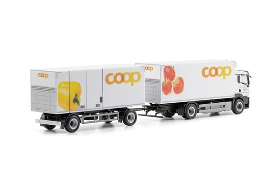 ACE 005124 MAN TGS Kühlkoffer Hängerzug "Coop" - H0 (1:87) | Bild 5