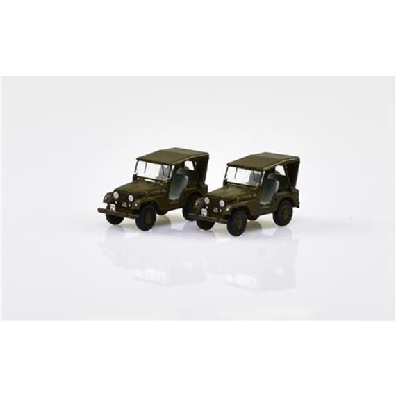 ACE Arwico Collection Edition 005105 Willy's Jeep Schweizer Armee (2 Stk.) CH HO
