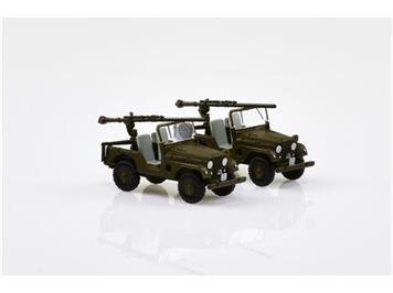 ACE Arwico Collection Edition 005106 Willys Jeep M38A1 PAK58-Panzer Abwehr (2 Stk.) CH HO