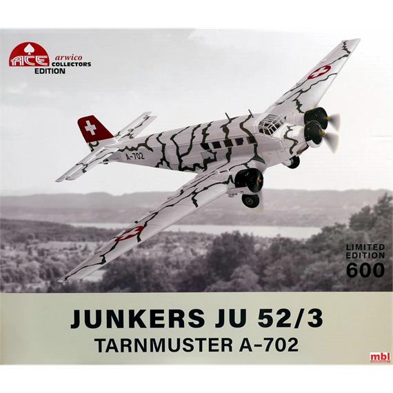ACE 001559 Junkers JU 52/3 Tarnmuster A-702