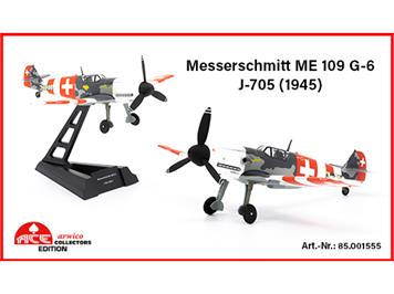 ACE 001555 Messerschmitt Me 109 G-6 (1945) J-705, Schweizer Luftwaffe, Massstab 1:72