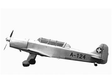 ACE 001551 Pilatus P-2-05 A-124 Silber/Aluminium