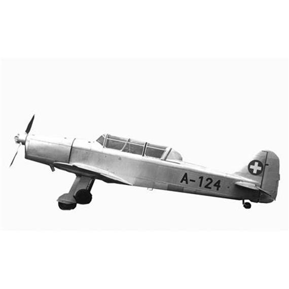 ACE 001551 Pilatus P-2-05 A-124 Silber/Aluminium