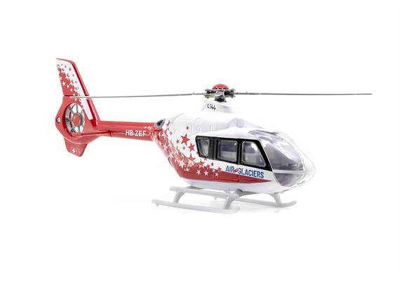 ACE TOY 001109 EC-135 Air-Glaciers Helikopter Midi (Light+Sound) white | Bild 3