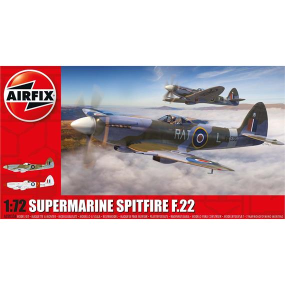 Airfix A02033A Supermarine Spitfire F.22, Bausatz - Massstab 1:72