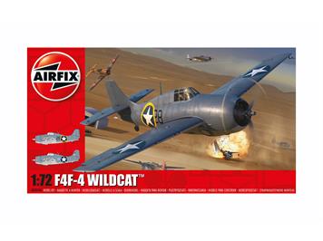 Airfix A02070A Grumman F4F-4 Wildcat, Bausatz - Massstab 1:72