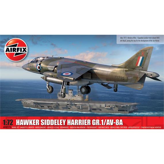 Airfix A04057A Hawker Siddeley Harrier GR.1/AV-8A - Massstab 1:72