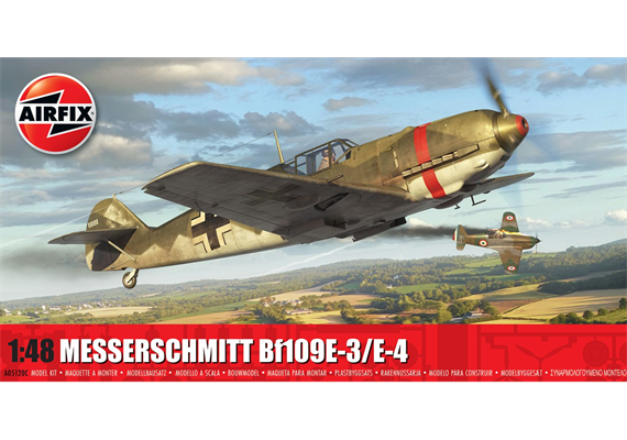 Airfix A05120C Messerschmitt Bf109E-3/E-4 - Massstab 1:48 | Bild 1