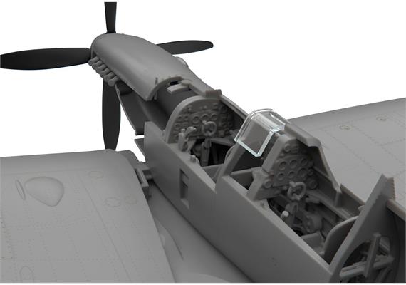 Airfix A05143 Supermarine Spitfire Tr.9 - Massstab 1:48 | Bild 4