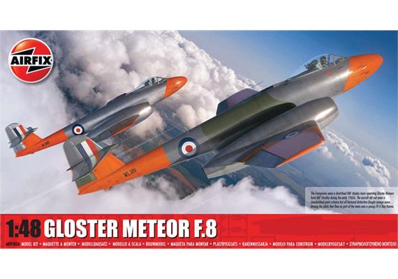 Airfix A09182A Gloster Meteor F.8, Bausatz - Massstab 1:48 | Bild 1