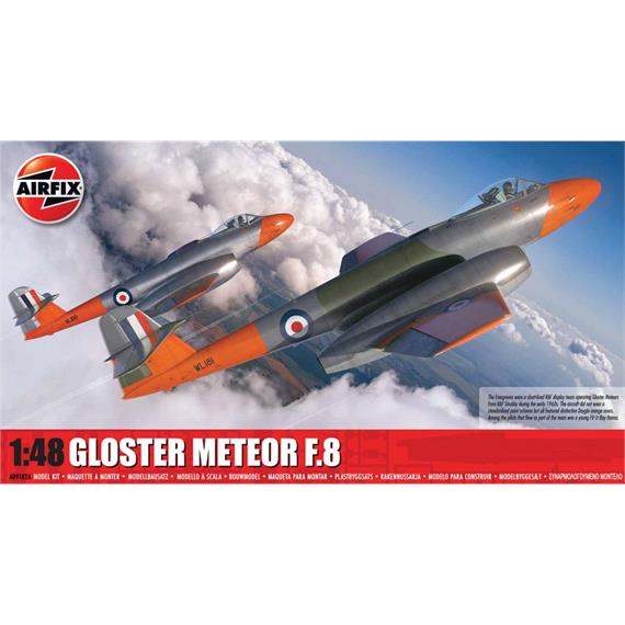 Airfix A09182A Gloster Meteor F.8, Bausatz - Massstab 1:48