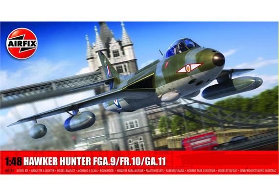 Airfix A09192 Hawker Hunter FGA.9/FR.10/GA.11 - Massstab 1:48 | Bild 1