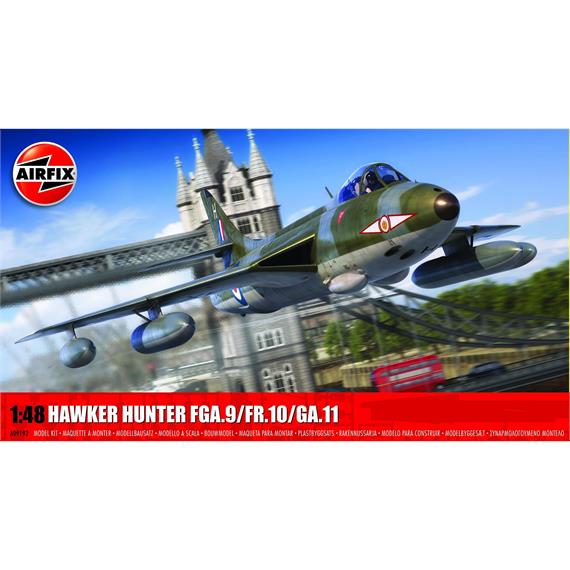 Airfix A09192 Hawker Hunter FGA.9/FR.10/GA.11 - Massstab 1:48