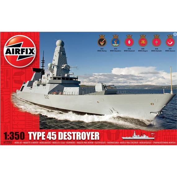 Airfix A12203 Type 45 Destroyer - Massstab 1:350