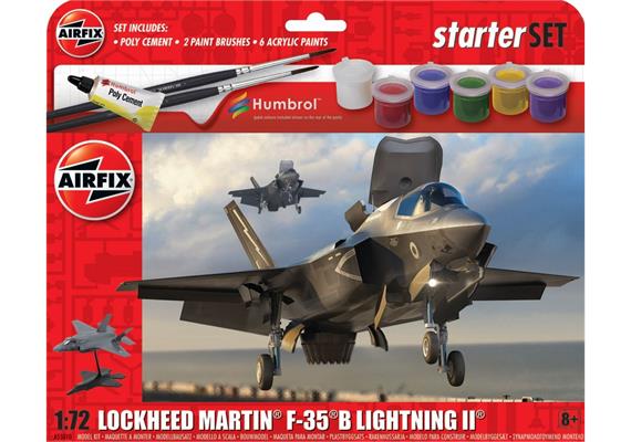 Airfix A55010 Starter Set - Lockheed Martin F-35B Lightning II - Massstab 1:72 | Bild 1