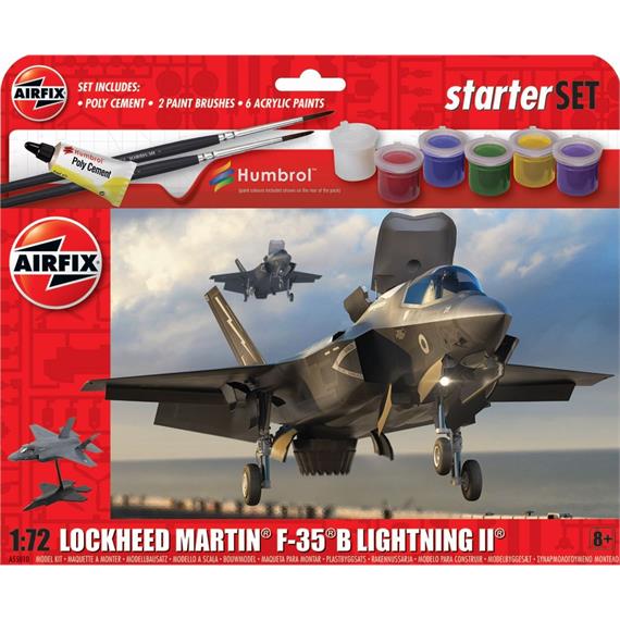 Airfix A55010 Starter Set - Lockheed Martin F-35B Lightning II - Massstab 1:72