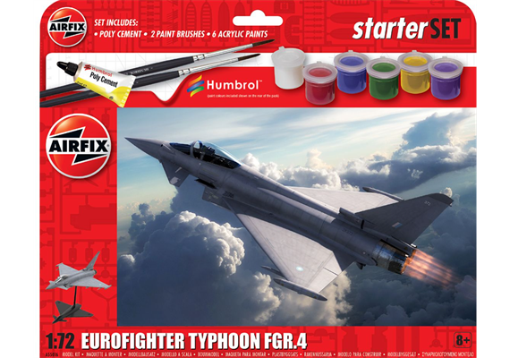 Airfix A55016 Starter Set - Eurofighter Typhoon FGR.4 - Massstab 1:72 | Bild 1