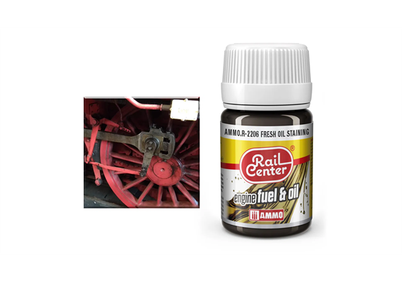 AMMO R-2206 Rail Center Frische Ölverfärbungen, Effekt, 35 ml
