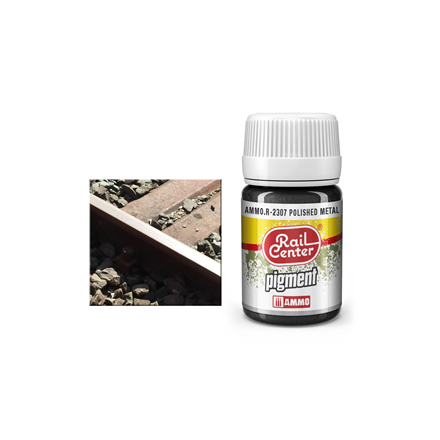 AMMO R-2307 Rail Center Poliertes Metall, Pigmente, 35 ml