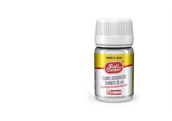 AMMO R-2500 Rail Center Emaille-Verdünner, geruchslos, 35 ml