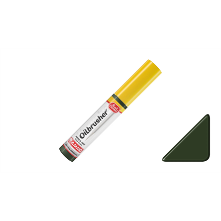 AMMO R-2602 Dunkelgrün, Ölpinsel, Inhalt 10ml - H0, TT, N, Z, 0, 1, G, H0m, H0e
