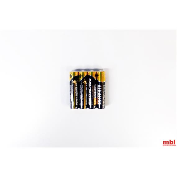 Ansmann LR03 Micro (AAA)-Batterie Alkali-Mangan 1.5 V, 4 Stück