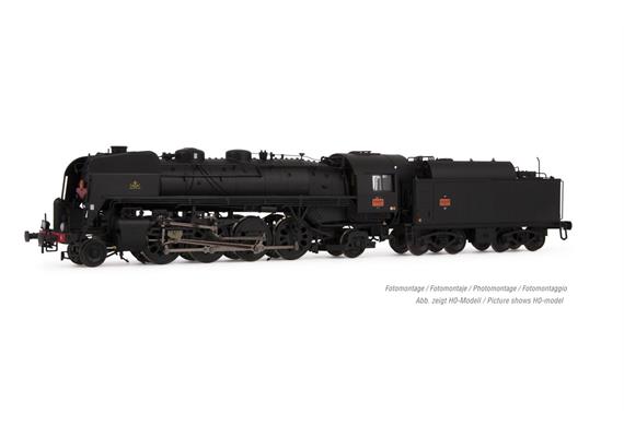 Arnold HN2481S SNCF Dampflok 141R 1173 Öl Boxpok schwarz DCS - N (1:160)