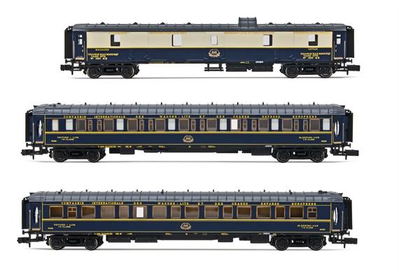 Arnold HN4403 CIWL 3 Wagen Fleche d'Or 2x WL + D Set 1 Ep. III - N (1:160)