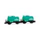Arnold HN6748 CH-WASCO 2 Kesselwagen 2-achsig MOTOREX türkisfarbene Farbgebung, Ep. VI - N