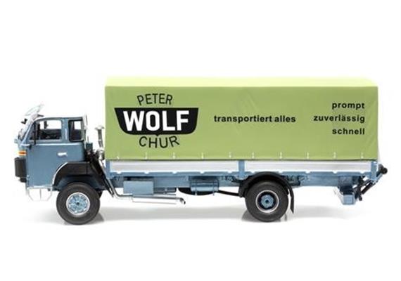 ATC 005524 Saurer D250B Pritsche Plane Peter Wolf Chur (CH), 1:43 | Bild 2