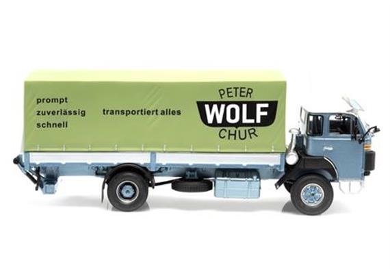 ATC 005524 Saurer D250B Pritsche Plane Peter Wolf Chur (CH), 1:43 | Bild 5