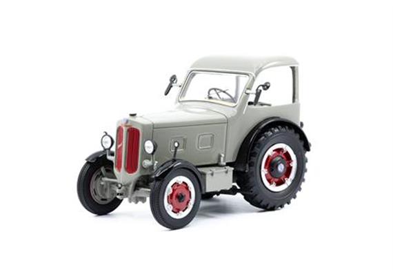 ATC Autocult 003018 Hürlimann Industrietraktor D-500 Set mit Anhänger - Massstab 1:32 | Bild 2