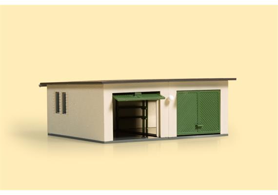 Auhagen 11456 Doppelgarage HO | Bild 4