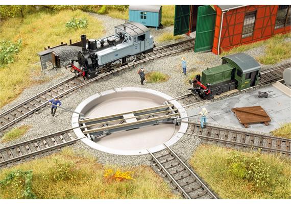 Auhagen 11480 Drehscheibe 3-Leiter-System - H0 (1:87) | Bild 1