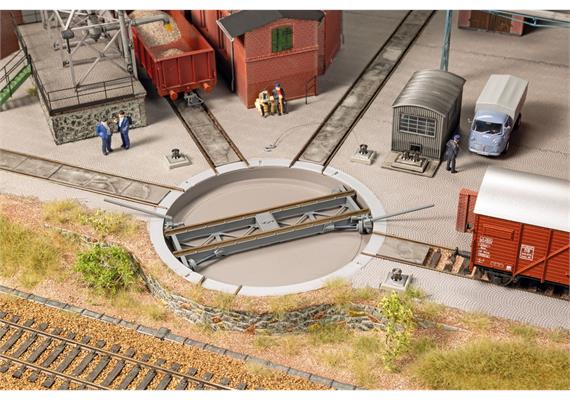 Auhagen 11481 Drehscheibe 2-Leiter-System - H0 (1:87) | Bild 1