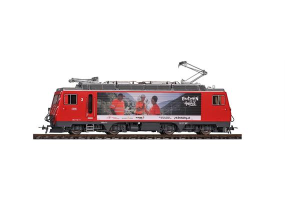 Bemo 1362563 MGB HGe 4/4 II 3 Zahnradlok "Mitarbeiter", digital/Sound - H0m | Bild 1