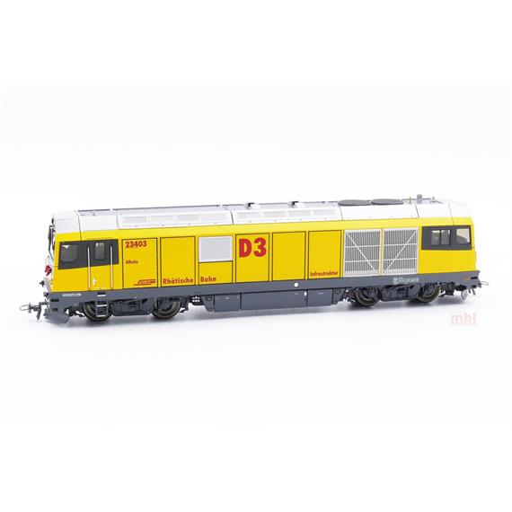 Bemo 1388 113 RhB Gmf 4/4 234 03 Diesellok D3 "Albula" mit Sound - H0m (1:87)