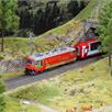 Bemo 1459 161 RhB Ge 4/4 III 651 "Glacier on Tour", AC 3L, digital mit Sound - H0 | Bild 2